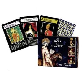Cartes à jouer - Les Grands rois de France - boutique Paris