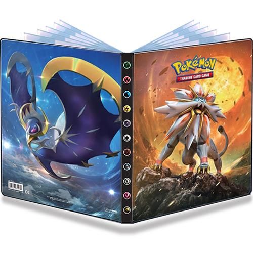 Cahier range-cartes A4 Pokemon Lune & Soleil 1 - 180 cartes pas