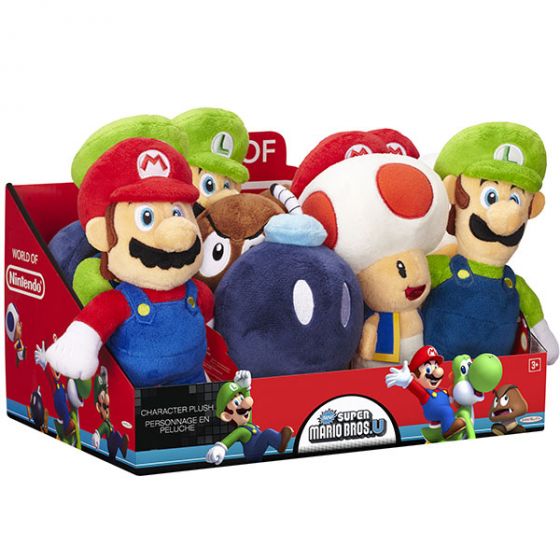 Peluche Super Mario - Toad Bleu Together Plus – le Comptoir du Geek