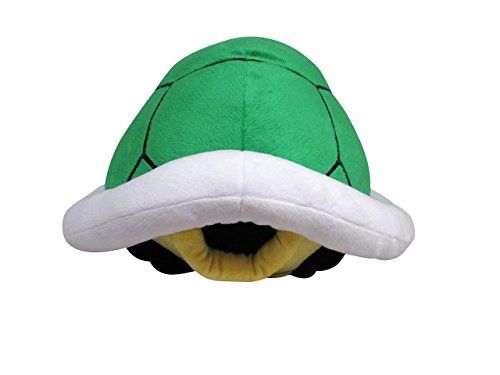 Peluche Carapace Tortue verte 32 cm