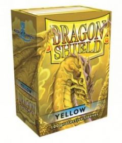 100 Protège-cartes Dragon Shield Jaune