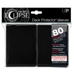 80 Protège-cartes Eclipse Pro-Matte noir