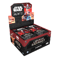 Boîte de 24 Boosters Star Wars: Unlimited Crépuscule de la République FR