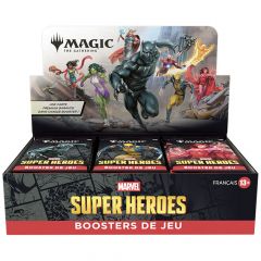 Boîte 30 Boosters de jeu Magic Marvel Super Heroes