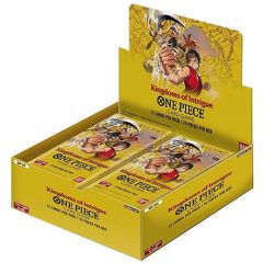 Boite de 24 boosters One Piece Card Game Kingdoms of Intrigue OP04