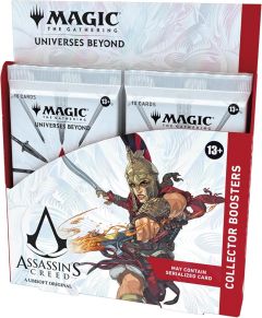Boite de 12 Boosters Collector Magic Assassin's Creed ENGLISH