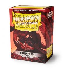100 Protège-cartes Dragon Shield Crimson
