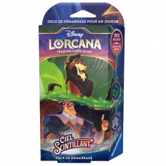 Deck de Démarrage Disney Lorcana Ciel Scintillant Scar / Kronk