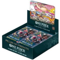 Boite de 24 boosters One Piece Card Game Pillars of Strength OP03