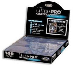 100 Feuille de classeur Ultra Pro 9 cases