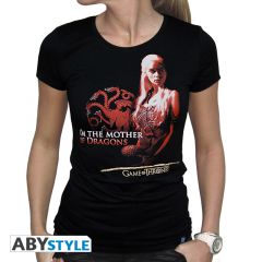 T-shirt Game of Thrones Mother of Dragons Femme