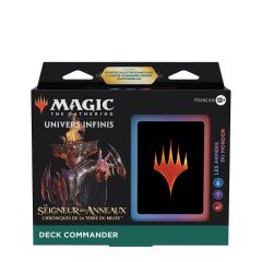 Deck Commander seigneur-des-anneaux-bleu noir rouge