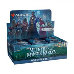 Boîte 36 Boosters de jeu Magic Meurtres au Manoir Karlov