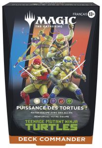 Deck Commander Magic Les Tortues Ninja - Puissance des Tortues