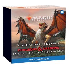 Pack d'Avant Première Magic Commander Légendes DD La Bataille de la Porte de Baldur