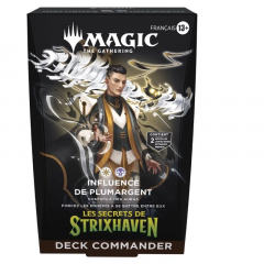 Deck Commander Magic Les Secrets de Strixhaven Influence de Plumargent