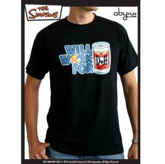 T-shirt Simpson "Duff" homme