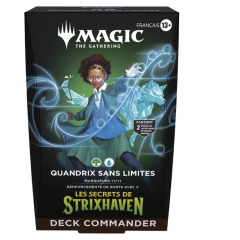 Deck Commander Magic Les Secrets de Strixhaven Quandrix sans limites