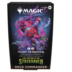Deck Commander Magic Les Secrets de Strixhaven Talent de Prismari